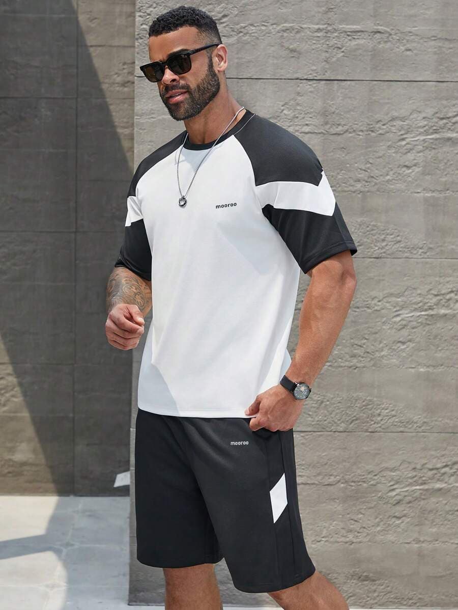 Black Athletic Summer Co-ord