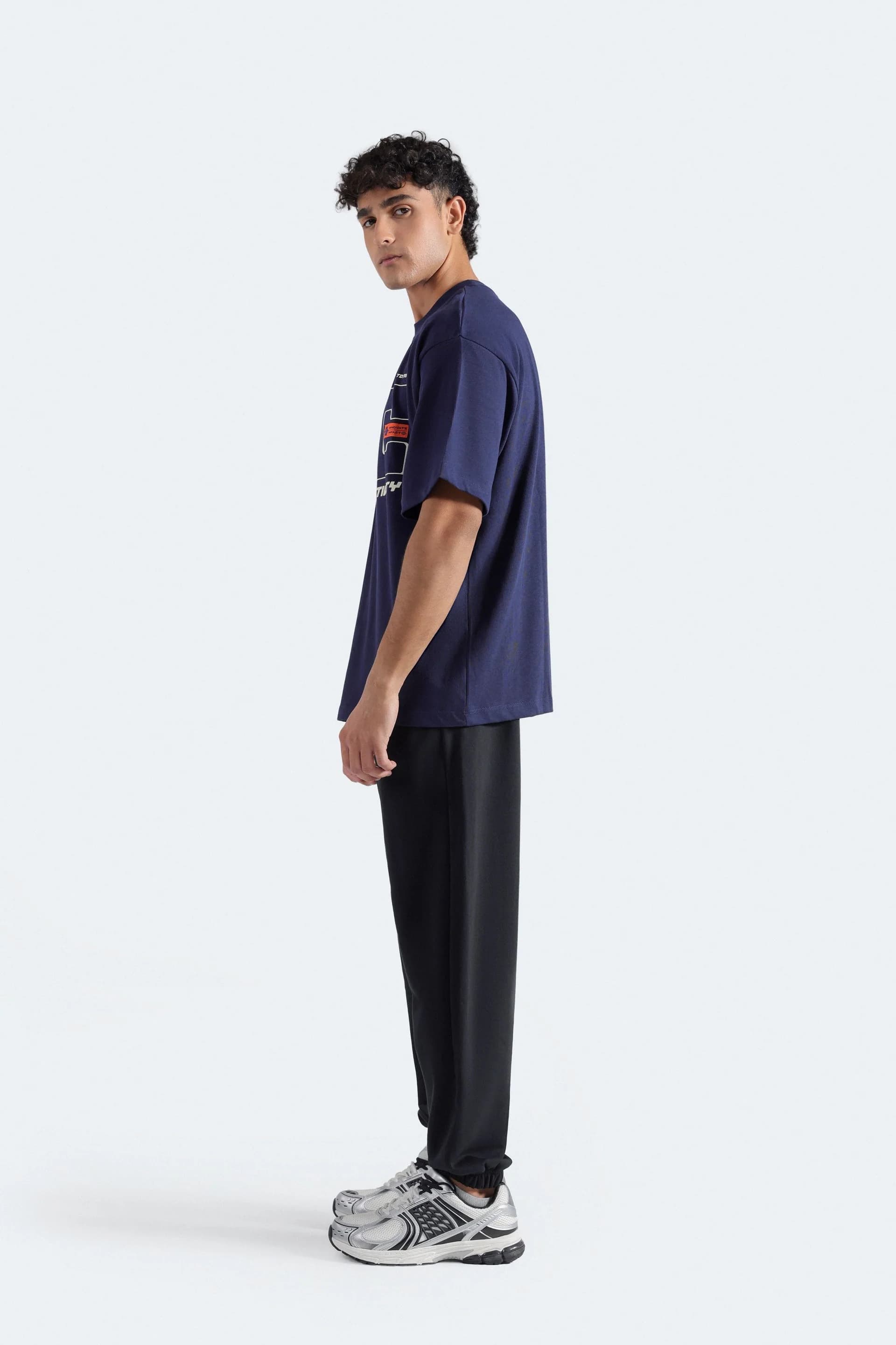 STC Navy Logo Tracksuit Set